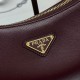 Replica di lusso Borsa a tracolla Prada Aimée media bordeaux Imitazioni Cloni Borsa a tracolla Prada Aimée media bordeaux firmate