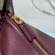 Replica di lusso Borsa a tracolla Prada Aimée media bordeaux Imitazioni Cloni Borsa a tracolla Prada Aimée media bordeaux firmate