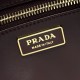 Replica di lusso Borsa a tracolla Prada Aimée media bordeaux Imitazioni Cloni Borsa a tracolla Prada Aimée media bordeaux firmate
