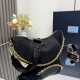 Replica di lusso Borsa a tracolla Prada Re-Nylon Demi-Lune 1BH222 nera Imitazioni Replica Perfetta Borsa a tracolla Prada Re-Nylon Demi-Lune 1BH222 nera firmate