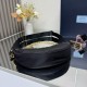 Replica di lusso Borsa a tracolla Prada Re-Nylon Demi-Lune 1BH222 nera Imitazioni Replica Perfetta Borsa a tracolla Prada Re-Nylon Demi-Lune 1BH222 nera firmate