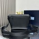 Replica di lusso Borsa a tracolla Prada messenger 2VD069 Nero Imitazioni Cloni Borsa a tracolla Prada messenger 2VD069 Nero firmate