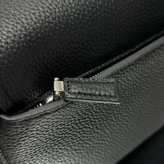 Replica di lusso Borsa a tracolla Prada messenger 2VD069 Nero Imitazioni Cloni Borsa a tracolla Prada messenger 2VD069 Nero firmate