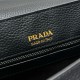 Replica di lusso Borsa a tracolla Prada messenger 2VD069 Nero Imitazioni Cloni Borsa a tracolla Prada messenger 2VD069 Nero firmate
