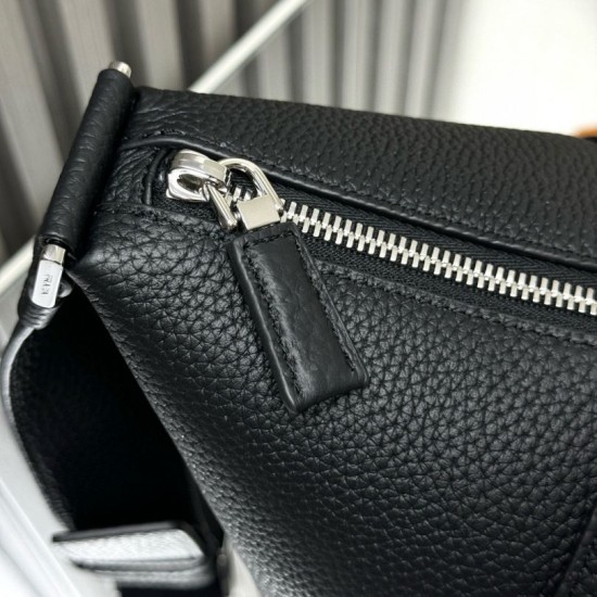 Replica di lusso Borse fedele Prada messenger 2VH178 Nero Imitazioni Cloni Borse Replica fedele Prada messenger 2VH178 Nero firmate