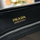 Replica di lusso Borse fedele Prada messenger 2VH178 Nero Imitazioni Cloni Borse Replica fedele Prada messenger 2VH178 Nero firmate