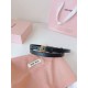 Replica di lusso Cintura con fibbia color oro Miu Miu 15mm Nero Imitazioni Cloni Cintura con fibbia color oro Miu Miu 15mm Nero firmate