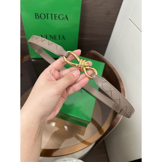 Replica di lusso Pari Cintura BV Andiamo Intrecciato Nappa albicocca Imitazioni Cloni Pari replica Cintura BV Andiamo Intrecciato Nappa albicocca firmate