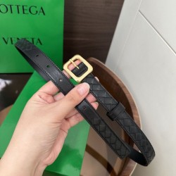 Replica di lusso Alta gamma Cintura BV Contour Intrecciato piccolo seta intrecciata Nero Imitazioni Cloni Alta gamma replica Cintura BV Contour Intrecciato piccolo seta intrecciata Nero firmate