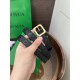 Replica di lusso Alta gamma Cintura BV Contour Intrecciato piccolo seta intrecciata Nero Imitazioni Cloni Alta gamma replica Cintura BV Contour Intrecciato piccolo seta intrecciata Nero firmate