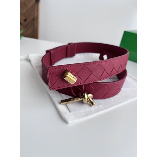 Cloni Cintura tessuto a quadri grandi BV Andiano Intreccio Grigio firmate
