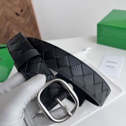 Replica di lusso Cintura Intreccio Intreccio Check Da Uomo Bottega Veneta Nero Imitazioni Cloni Cintura Intreccio Intreccio Check Da Uomo Bottega Veneta Nero firmate