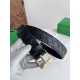 Replica Borse Cintura Intreccio Intreccio Reversibile Check Da Uomo Bottega Veneta Nero Oro firmate