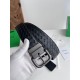 Replica di lusso Alta gamma Cintura reversibile da uomo Bottega Veneta Intreccio Nero Imitazioni Cloni Alta gamma replica Cintura reversibile da uomo Bottega Veneta Intreccio Nero firmate