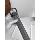 Replica di lusso Alta gamma Cintura reversibile da uomo Bottega Veneta Intreccio Grigio Imitazioni Cloni Alta gamma replica Cintura reversibile da uomo Bottega Veneta Intreccio Grigio firmate