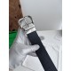 Replica di lusso Alta gamma Cintura reversibile in pelle da uomo BV Nero/Blu Imitazioni Cloni Alta gamma replica Cintura reversibile in pelle da uomo BV Nero/Blu firmate