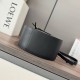 Replica di lusso Borsa a tracolla Loewe Hammock Slice nera Imitazioni Cloni Borsa a tracolla Loewe Hammock Slice nera firmate