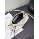 Replica di lusso Pochette Miu Miu Honey Caprice con stampa a conchiglia 5BF131 Bianco Imitazioni Cloni Pochette Miu Miu Honey Caprice con stampa a conchiglia 5BF131 Bianco firmate