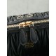Replica di lusso Pochette Miu Miu Caprice trapuntata nappa 5BF130 Nero Imitazioni Cloni Pochette Miu Miu Caprice trapuntata nappa 5BF130 Nero firmate