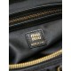 Replica di lusso Pochette Miu Miu Caprice trapuntata nappa 5BF130 Nero Imitazioni Cloni Pochette Miu Miu Caprice trapuntata nappa 5BF130 Nero firmate