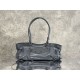 Replica di lusso Borse a tracolla Balenciaga Le City East-West grigia Imitazioni Cloni Borse Replica a tracolla Balenciaga Le City East-West grigia firmate