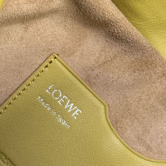 Replica di lusso Imitazioni borse griffate a tracolla media Loewe Ola Giallo Imitazioni Cloni Imitazioni borse griffate a tracolla media Loewe Ola Giallo firmate