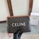 Replica di lusso Piccola pochette Celine con tracolla tela Triomphe Imitazioni Cloni Piccola pochette Celine con tracolla tela Triomphe firmate