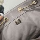 Replica di lusso Borsa a mano media Chanel 25 Hobo Caviar Quilted AS5311 Grigio Imitazioni Cloni Borsa a mano media Chanel 25 Hobo Caviar Quilted AS5311 Grigio firmate