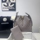 Replica di lusso Borsa a mano media Chanel 25 Hobo Caviar Quilted AS5311 Grigio Imitazioni Cloni Borsa a mano media Chanel 25 Hobo Caviar Quilted AS5311 Grigio firmate
