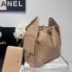 Cloni Borse firmate replica media Chanel 25 Hobo Caviar Quilted AS5311 Beige firmate