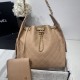 Cloni Borse firmate replica media Chanel 25 Hobo Caviar Quilted AS5311 Beige firmate