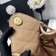 Cloni Borse firmate replica media Chanel 25 Hobo Caviar Quilted AS5311 Beige firmate