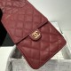 Replica di lusso Borse a mano media Chanel 25 Hobo Caviar Quilted AS5311 Rosso Imitazioni Cloni Borse Replica a mano media Chanel 25 Hobo Caviar Quilted AS5311 Rosso firmate