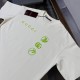 Replica di lusso Maglietta girocollo Gucci unisex nera/albicocca 01 Imitazioni Cloni Maglietta girocollo Gucci unisex nera/albicocca 01 firmate