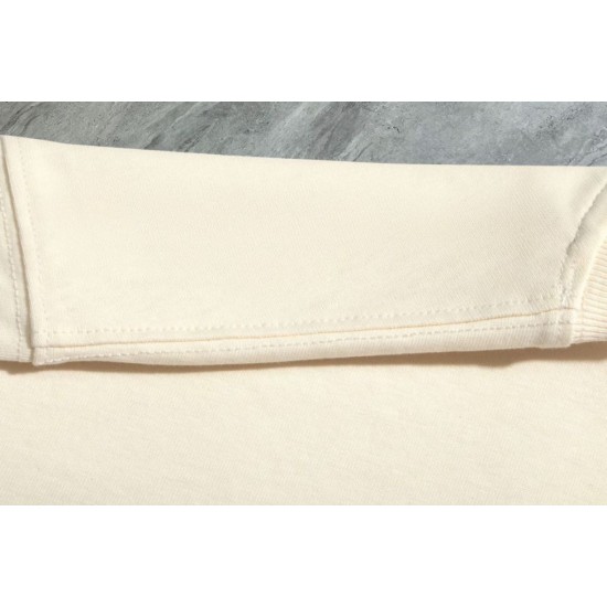 Replica di lusso Maglietta girocollo Gucci unisex nera/albicocca 06 Imitazioni Cloni Maglietta girocollo Gucci unisex nera/albicocca 06 firmate
