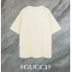 Replica di lusso Maglietta girocollo Gucci unisex nera/albicocca 09 Imitazioni Cloni Maglietta girocollo Gucci unisex nera/albicocca 09 firmate