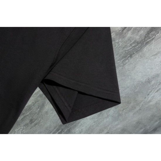 Replica di lusso Maglietta girocollo Gucci unisex nera/albicocca 10 Imitazioni Cloni Maglietta girocollo Gucci unisex nera/albicocca 10 firmate