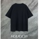 Replica di lusso Maglietta girocollo Gucci unisex nera/albicocca 10 Imitazioni Cloni Maglietta girocollo Gucci unisex nera/albicocca 10 firmate