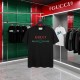 Replica di lusso Maglietta girocollo Gucci unisex nera/albicocca 10 Imitazioni Cloni Maglietta girocollo Gucci unisex nera/albicocca 10 firmate
