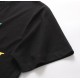 Replica di lusso Maglietta girocollo Gucci unisex nera/albicocca 11 Imitazioni Cloni Maglietta girocollo Gucci unisex nera/albicocca 11 firmate
