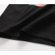 Replica di lusso Maglietta girocollo Gucci unisex nera/albicocca 11 Imitazioni Cloni Maglietta girocollo Gucci unisex nera/albicocca 11 firmate
