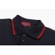 Replica di lusso Polo Gucci con ricamo a doppia GG e morsetto 01 Imitazioni Cloni Polo Gucci con ricamo a doppia GG e morsetto 01 firmate