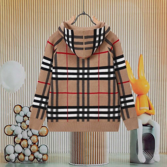 Replica di lusso Giacca Burberry con cappuccio reversibile cashmere a quadri Imitazioni Cloni Giacca Burberry con cappuccio reversibile cashmere a quadri firmate