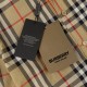 Replica di lusso Camicia a quadri Vintage Burberry con polsini a coste Imitazioni Cloni Camicia a quadri Vintage Burberry con polsini a coste firmate