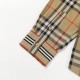 Replica di lusso Camicia a quadri Vintage Burberry con polsini a coste Imitazioni Cloni Camicia a quadri Vintage Burberry con polsini a coste firmate
