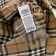 Replica di lusso Camicia classici Burberry a maniche lunghe con motivo a quadri Imitazioni Cloni Camicia classici Burberry a maniche lunghe con motivo a quadri firmate