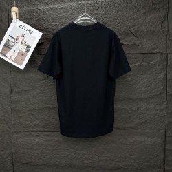 Cloni Burberry T-shirt unisex a maniche corte con logo firmate