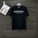 Replica di lusso Burberry T-shirt unisex a maniche corte con logo Imitazioni Cloni Burberry T-shirt unisex a maniche corte con logo firmate