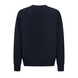 Replica di lusso Cardigan in maglia unisex con ricamo Doppia G Gucci in edizione limitata Imitazioni Cloni Cardigan in maglia unisex con ricamo Doppia G Gucci in edizione limitata firmate