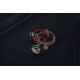 Cloni Cardigan in maglia unisex con ricamo Doppia G Gucci in edizione limitata firmate